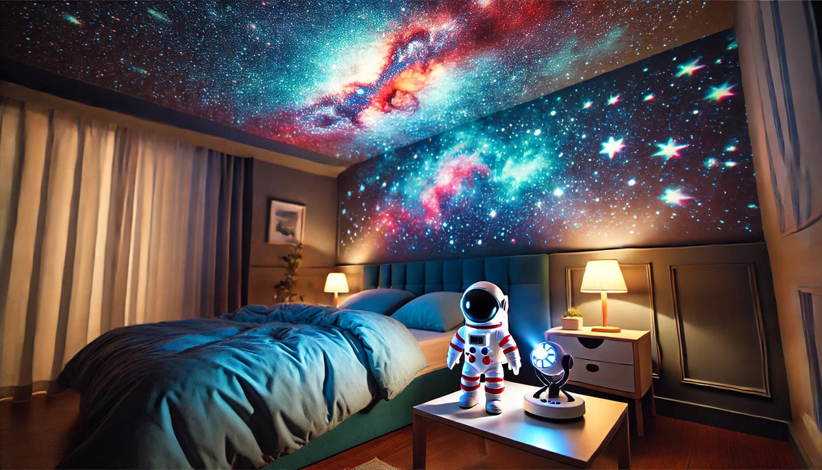 Astronaut Galaxy Star Projector
