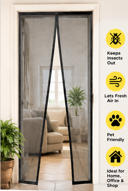 Polyester Magnetic Mosquito Net for Door